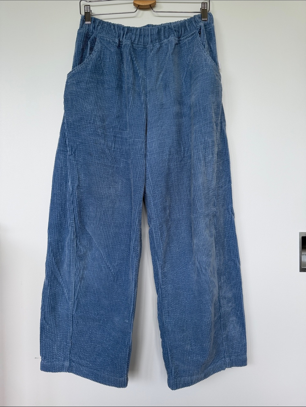 Le Bon Shoppe Arc Pant - Light blue corduroy size L